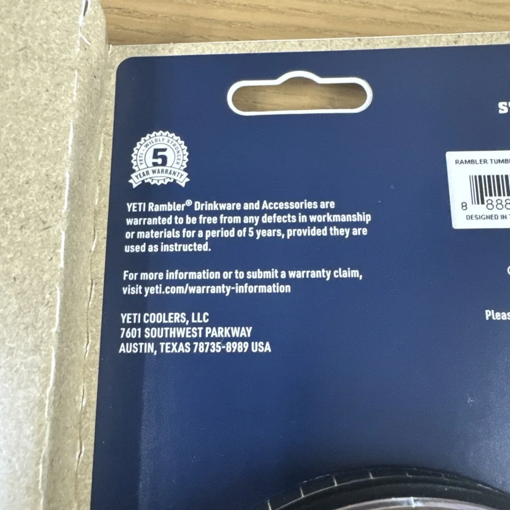 YETI Rambler Straw Lid Extra Large For 42oz Tumbler New